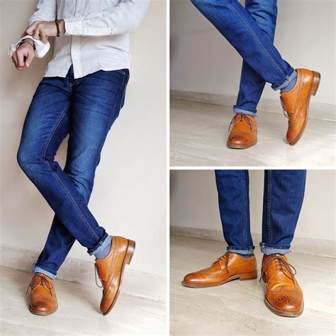 formal shoes with jeans men.